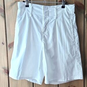 Gloria Vanderbilt White Dress Shorts,sz4, Excellent Cond.